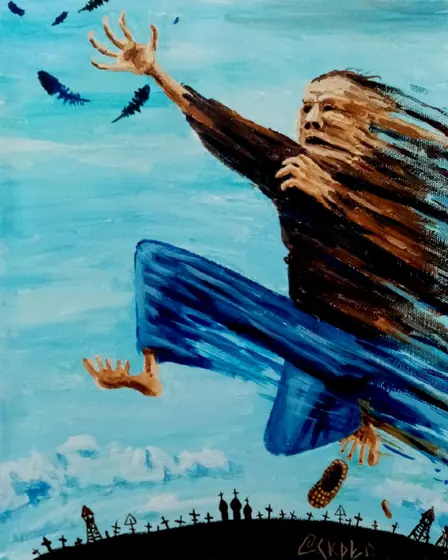 Il graffato acchiappacornacchie